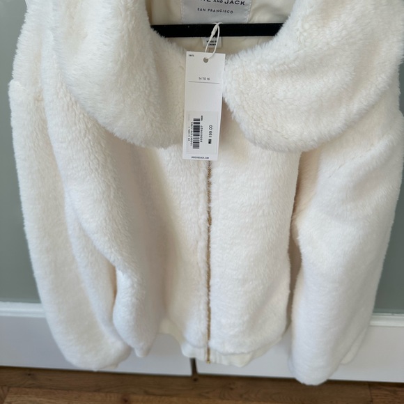 Janie and Jack Other - Janie and Jack Cream Teddy Jacket